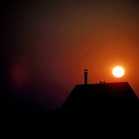 Закат над Гомелем :: Светлана Кашицкая