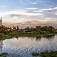 Evening on the river :: Dmitry Ozersky