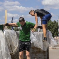 Гонка с препятствиями Tough Viking в Лужниках. :: Жанна Кедрова