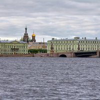 Река Нева. Троицкий мост. С-Петербург. :: Александр Истомин