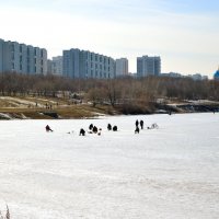 Зимняя рыбалка :: Валерий Андреев