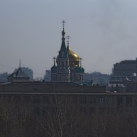 Вид с метромоста. Омск :: Вадим Лячиков