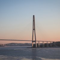 Мост на Русский остров :: Денис Ахрамеев