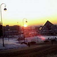 закат в моем городе :: Надежда Белорусова