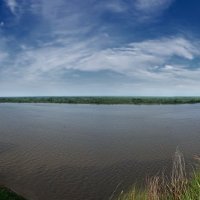 Обь-река. Панорама :: Виктор Четошников
