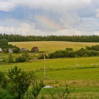 Деревенский пейзаж :: Андрей Куприянов