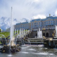 Петергоф. Главный каскад фонтанов :: Сергей Sahoganin