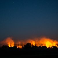 Пожар на поле :: Андрей Кузнецов