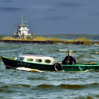 На Волге перед бурей. :: Анатолий Уткин