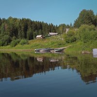 Сельский пейзаж :: Валентин Кузьмин