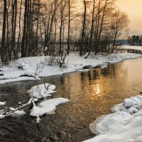 Солнце тонуло в водах вечерних... :: Евгений Плетнев