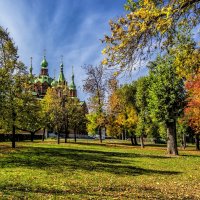 Autumn in the park :: Dmitry Ozersky