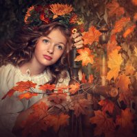 Осень прядет чудесный листьев узор.... :: Наташа Родионова