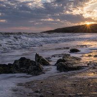 Рассвет на Азовском море :: Панова Ольга