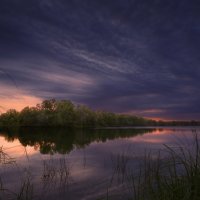 Закат на озере "Старая Сура" :: Кирилл Малов