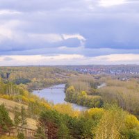 Осенняя Иня :: Елена Баландина