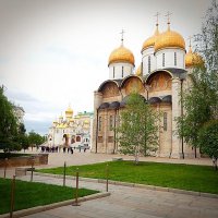 Успенский и Благовещенский соборы(Московские купола) :: Natali 