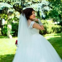 Прекрасная невеста,Анютка! :: Алла Рачеева