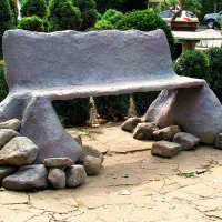 скамейка в "саду камней" :: Александр Корчемный