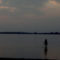 Вечером на озере. :: Олег Пучков