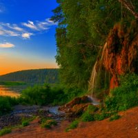 Водопад Плакун :: Виталий Летягин