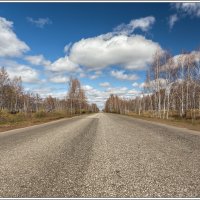 По дороге с облаками.... :: Сергей Бережко