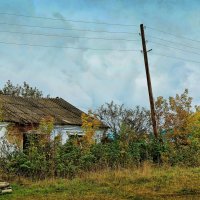 Сибирская глубинка. Домик в деревне :: Дмитрий Конев