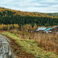 Сибирская глубинка. Домик в деревне :: Дмитрий Конев