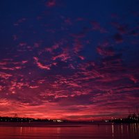Необыкновенный закат. :: Надежда Стригина