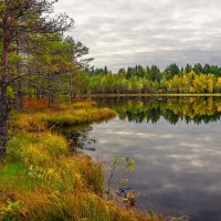 Осень и озеро Чёрное... :: Федор Кованский