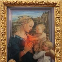 Филиппо Липпи. Мадонна с Младенцем и двумя ангелами (Галерея Уффици) :: Ирина Лушагина