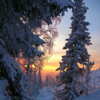 Горный зимний пейзаж :: Милешкин Владимир Алексеевич 
