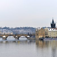 Вид на Карлов мост. Чехия. Прага. :: Элина P