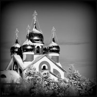 Купола храма Архангела Михаила :: Василий Хорошев