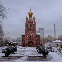 Монастырь. Повседневная жизнь. Первый снег. :: Геннадий Александрович