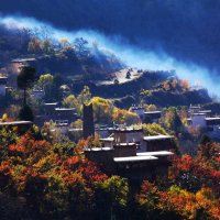  Данбар  ,  тибетский  деревни  :: chinaguide Ся
