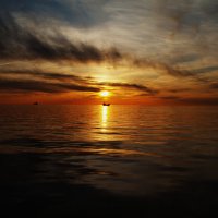 закат каспийского моря 1 :: DVK311 