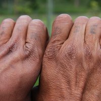 Руки женщины из Папуа Новой Гвинеи :: Антонина 
