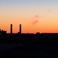 Нефтеюганск на закате :: Павел Белоус
