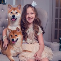 принцесса и ее собаки :: галина кинева