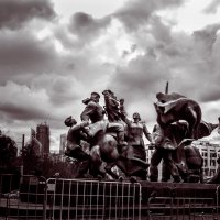 Монумент героям 1905-1907 гг. на Красной Пресне :: Степан Филёв