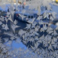 Мороз  окно украсил :: Ната Волга