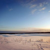 Пейзаж со снежными волнами :: Николай Туркин 