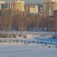 Рыбацкий оазис в мегаполисе. :: cfysx 