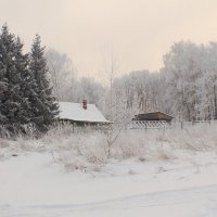 зимний пейзаж :: Евгений Воронков 