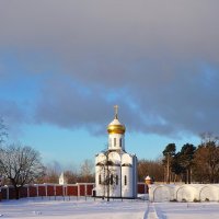 Храи во имя преподобного Пимена Угрешского. :: Юрий Шувалов