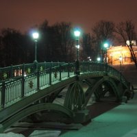 Мост к фонтану :: Елена Павлова (Смолова)