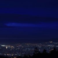 Вид на ночной город :: Сергей Алексеев