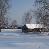 Зима в деревне :: Андрей Зайцев
