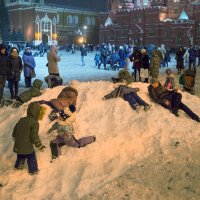 Москва новогодняя. :: Алексей Окунеев